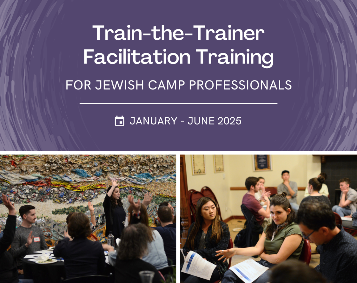 Resetting The Table Course Document Resetting the Table - Foundation for Jewish Camp