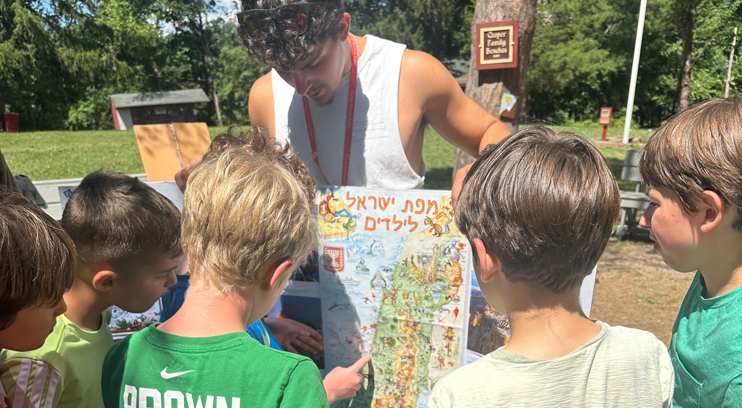 Teaching Israel at Camp